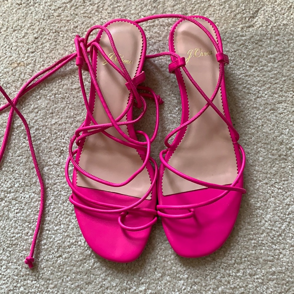 Never Been Worn J Crew strappy sandals